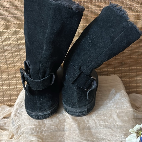 Crocs Berryessa Buckle Waterproof Insulated Winter Snow Boots Women’s size 60 - Picture 3 of 3